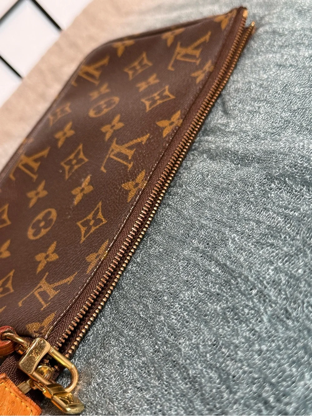 Louis Vuitton Brown Monogram Pochette